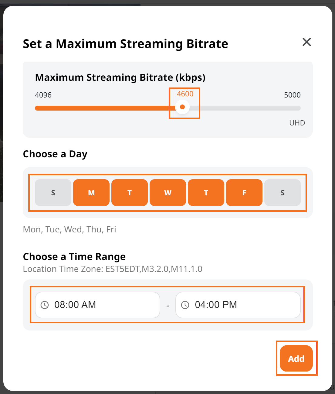OnCloud: How do I manage camera bandwidth? – Hanwha Vision Support Portal